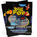 Multi-colour food plastic printed pop candy package pouch